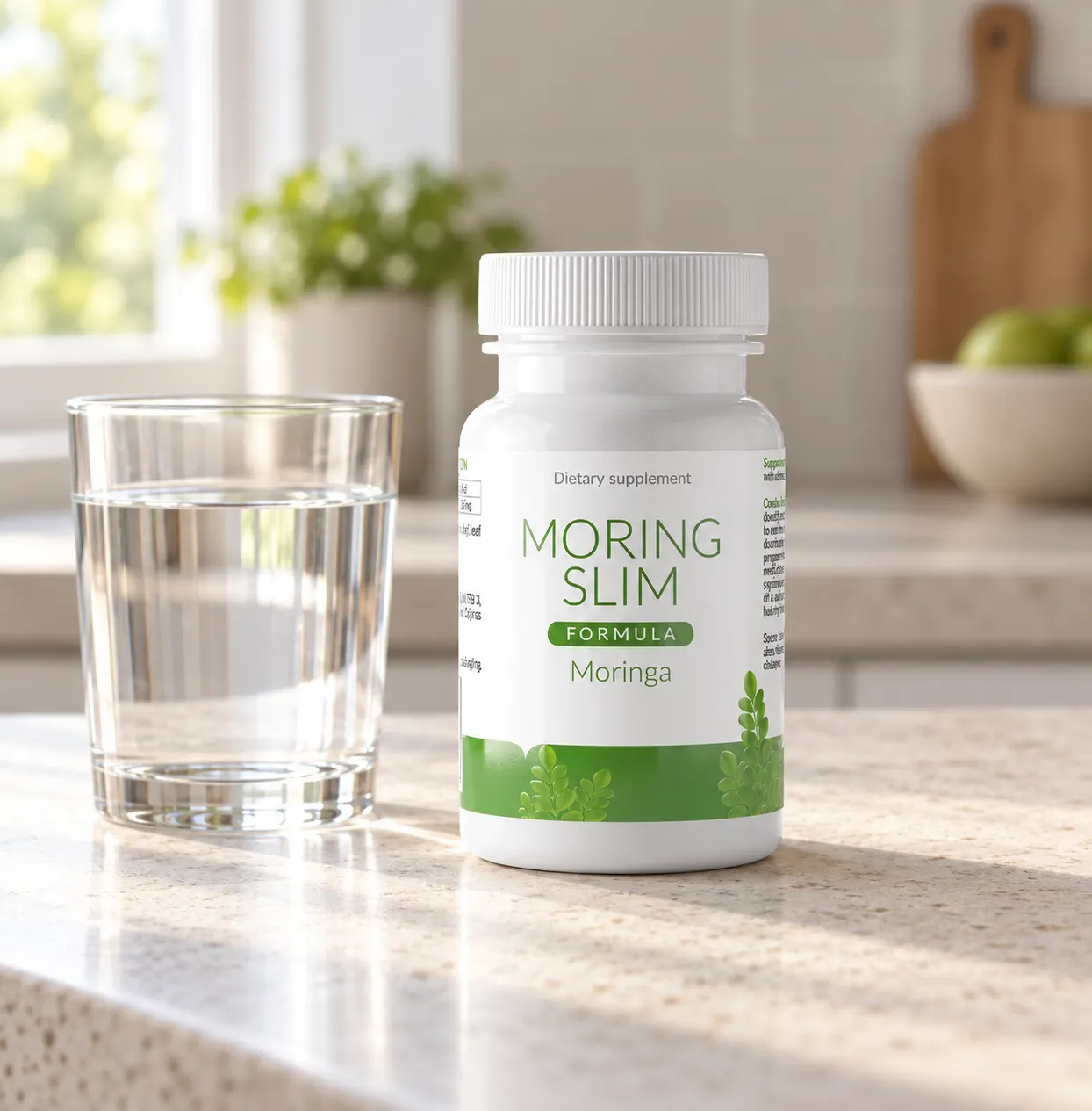 Moring Slim — balení v běžném dni