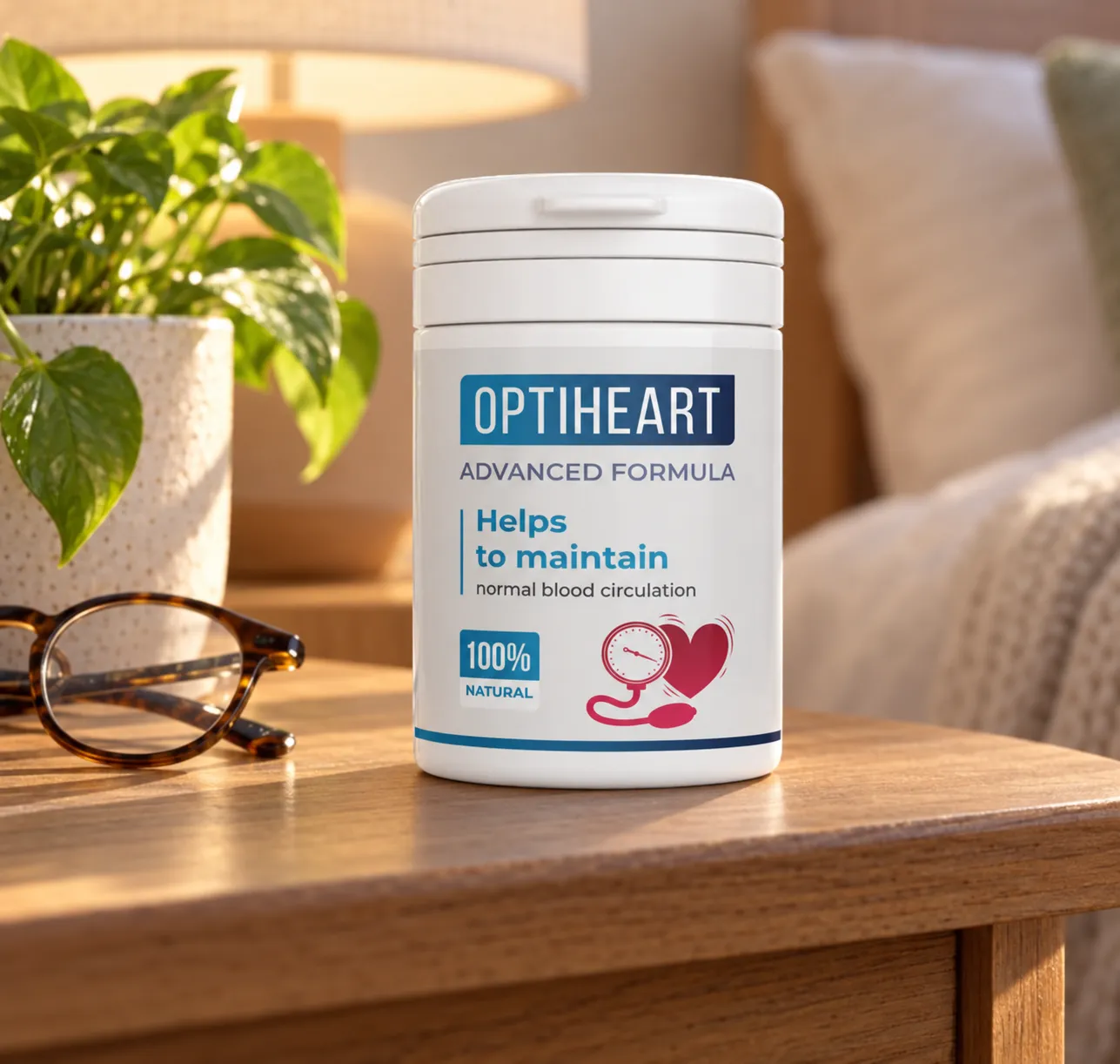 Optiheart — balení v běžném dni