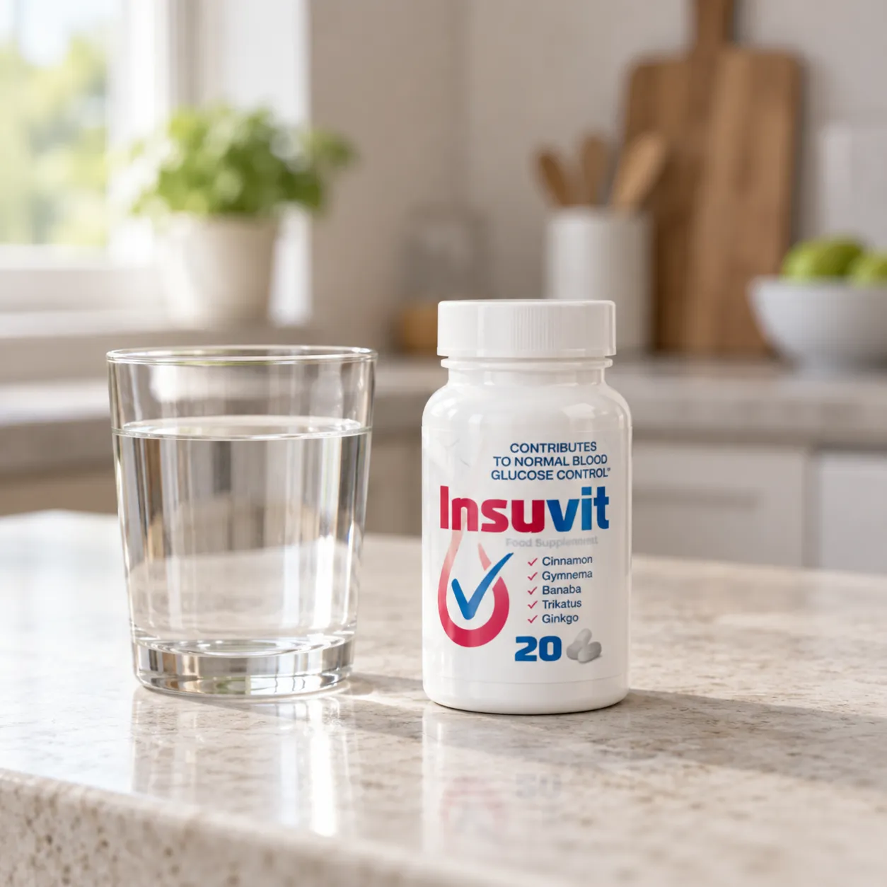 Insuvit — balení v běžném dni