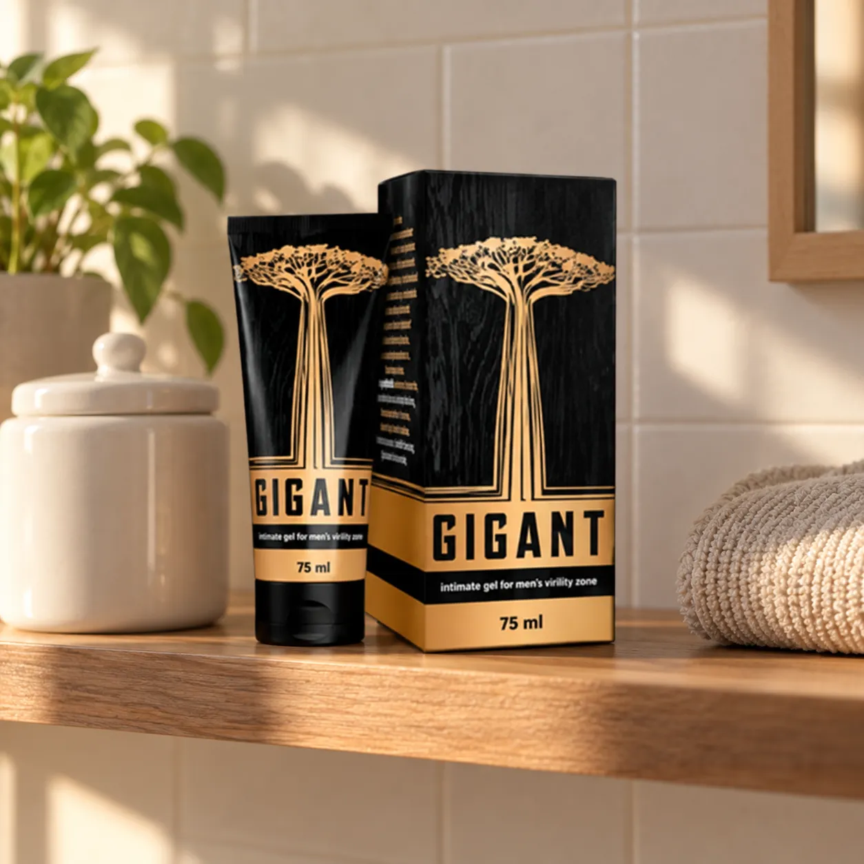 Gigant — balení v běžném dni